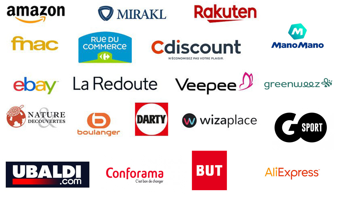 ensemble logos marketplace strategy accompagnement d'entreprise sur les marketplaces